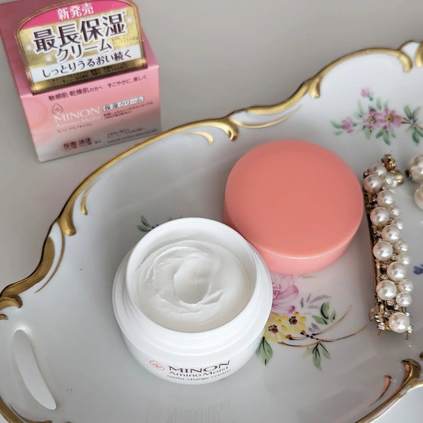 ミノン アミノモイスト モイストチャージ クリーム/ミノン/フェイスクリームを使ったクチコミ(1枚目)