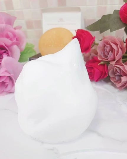 MOOKDAツバメの巣&真珠の石鹸/MOOKDA/洗顔石鹸を使ったクチコミ(2枚目)