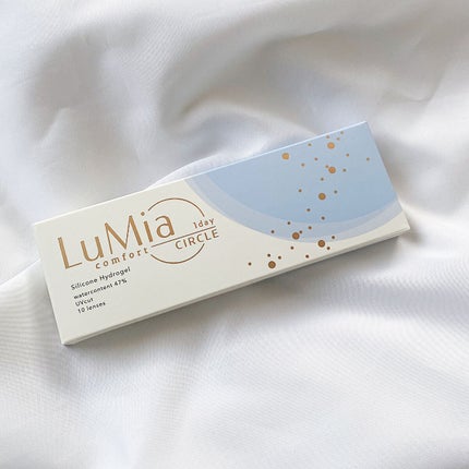 LuMia comfort 1day CIRCLE/LuMia/ワンデー(1DAY)カラコンを使ったクチコミ(1枚目)