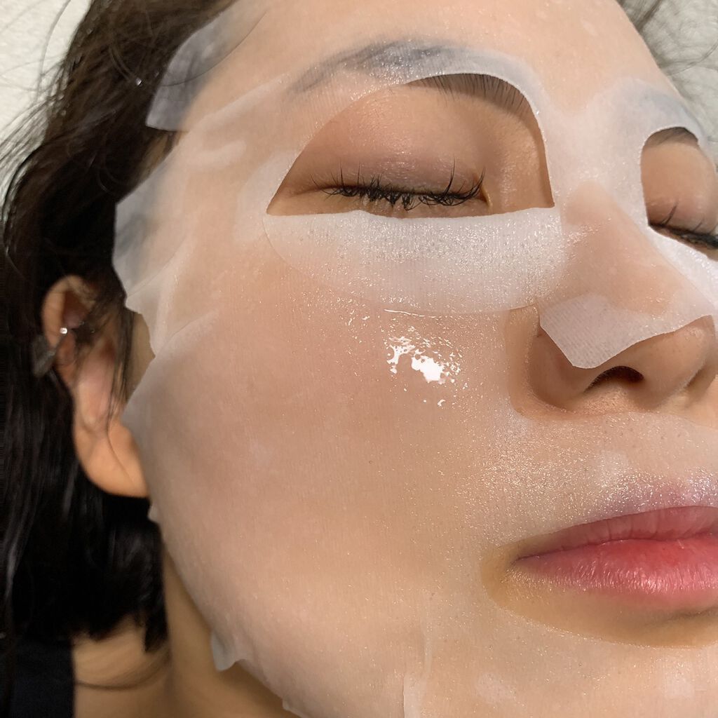 フェイシャルマスク〈TONE UP〉/REgLE/シートマスク・パックを使ったクチコミ(4枚目)