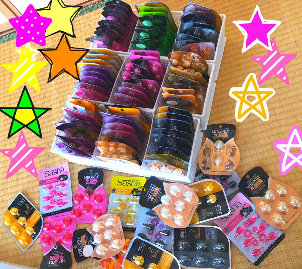 ヘアーオイル【トリートメント】/ellips/ヘアオイルを使ったクチコミ（1枚目）