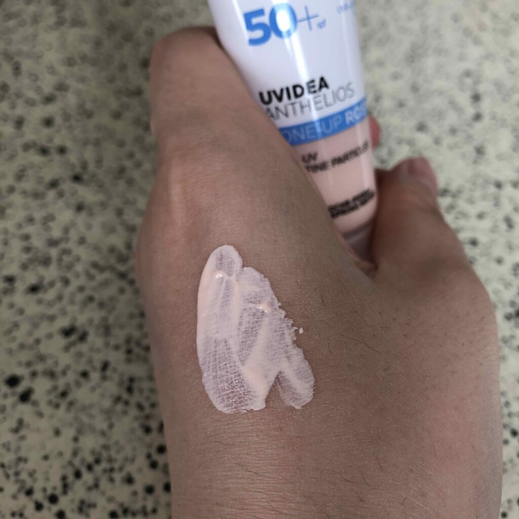 UVイデア XL プロテクショントーンアップ ローズ/ラ ロッシュ ポゼ/日焼け止めクリームを使ったクチコミ（2枚目）