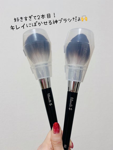 Sシルキーパウダーブラシ (M)882/fillimilli/メイクブラシを使ったクチコミ(4枚目)