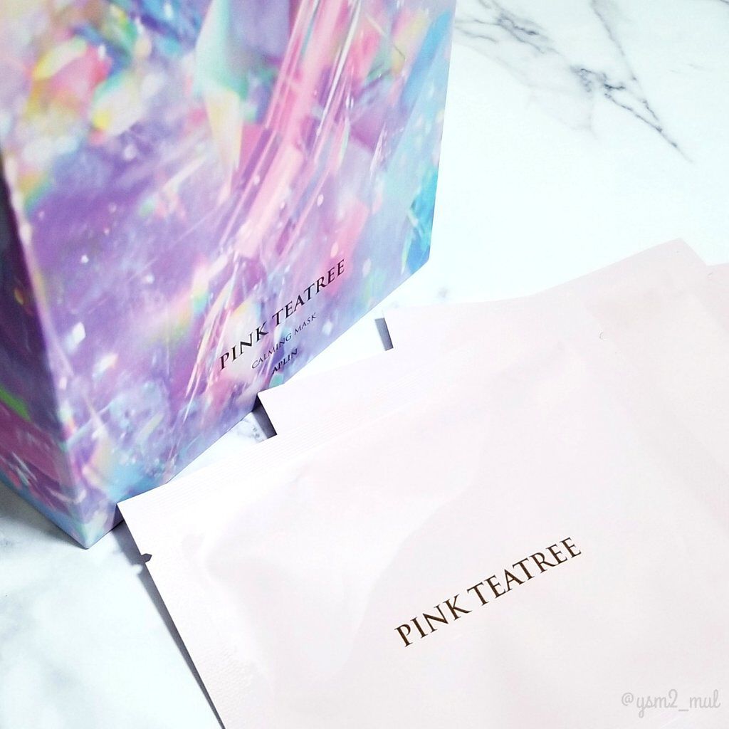 ピンクティーツリーマスクパック/APLIN/シートマスク・パックを使ったクチコミ(4枚目)
