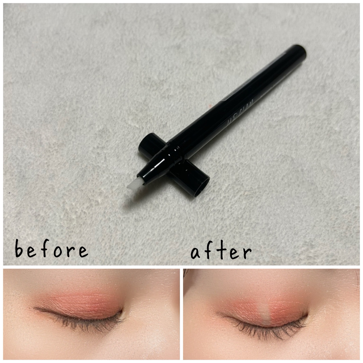 メイクリムーバーペン/U R GLAM/ポイントメイクリムーバーを使ったクチコミ（2枚目）