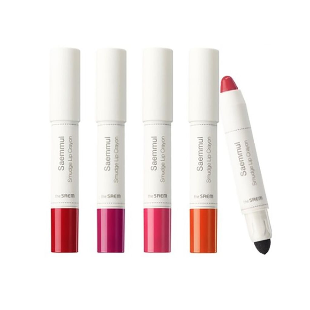 the SAEM Smudge Lip Crayon 