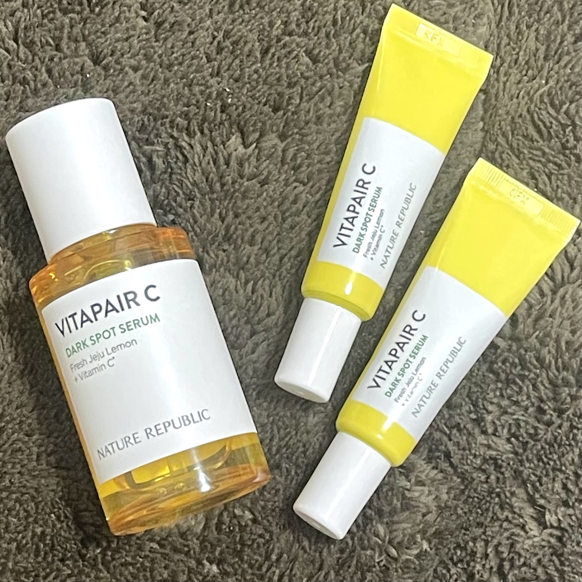 ビタペアC 集中美容液スペシャルセット/ネイチャーリパブリック/美容液を使ったクチコミ（1枚目）