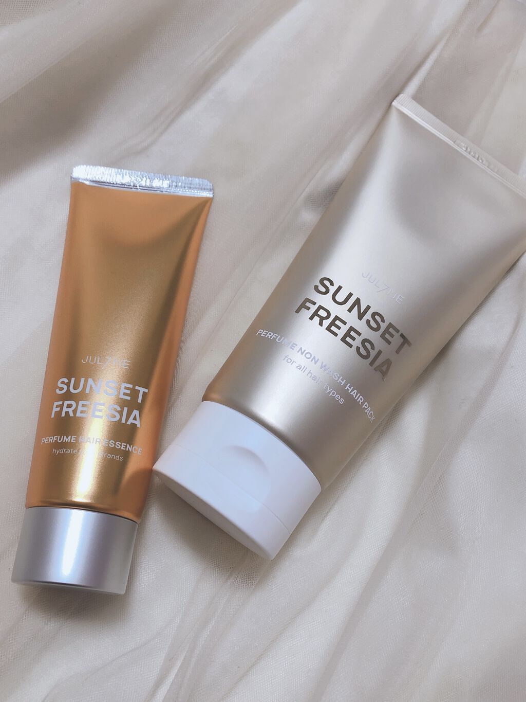 パフュームノンウォッシュヘアパック/JUL7ME/ヘアトリートメントを使ったクチコミ（2枚目）