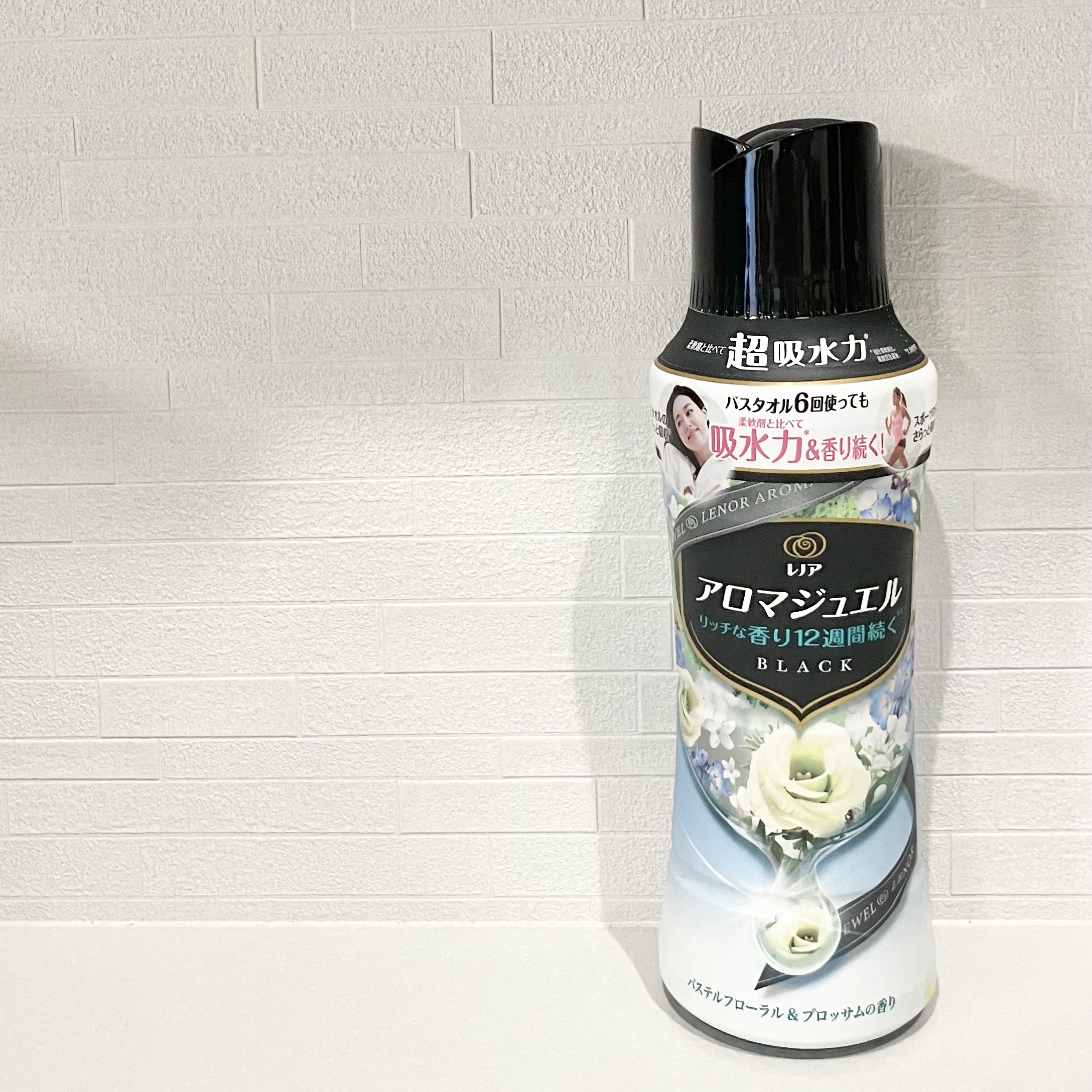 レノアハピネス　アロマジュエル　パステルフローラル&ブロッサム/レノア/柔軟剤を使ったクチコミ（3枚目）