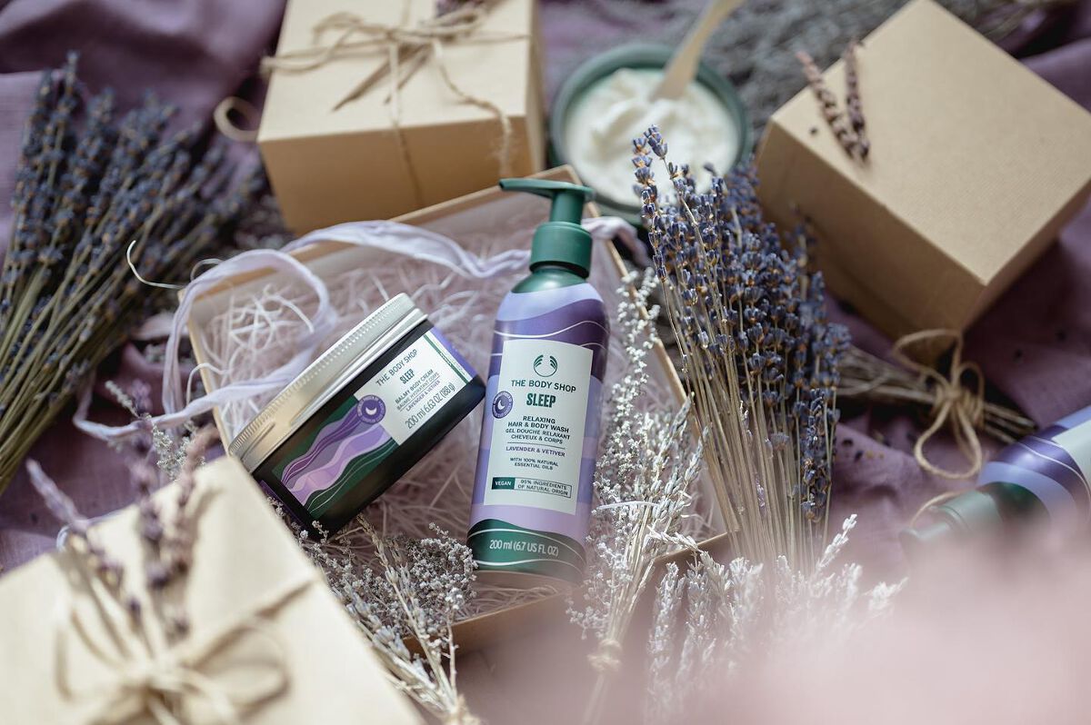 ウェルネス ヘア＆ボディウォッシュ ラベンダー＆ベチバー/THE BODY SHOP/ボディソープを使ったクチコミ（1枚目）