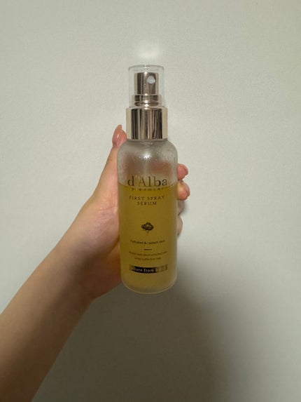 ダルバ ホワイトトリュフファーストスプレーセラム/ダルバ/ミスト状化粧水を使ったクチコミ(1枚目)