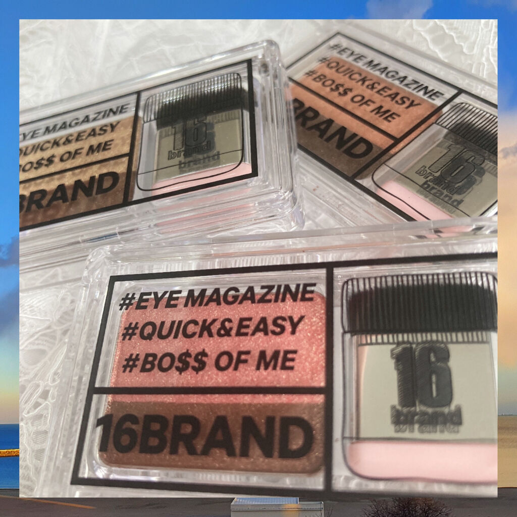 16 EYE MAGAZINE/16BRAND/アイシャドウパレットを使ったクチコミ（2枚目）