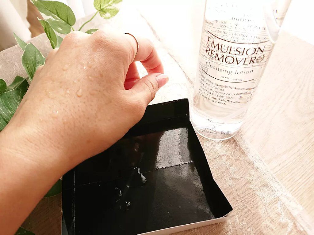 エマルジョンリムーバー 300ml/200ml/水橋保寿堂製薬/その他洗顔料を使ったクチコミ(4枚目)