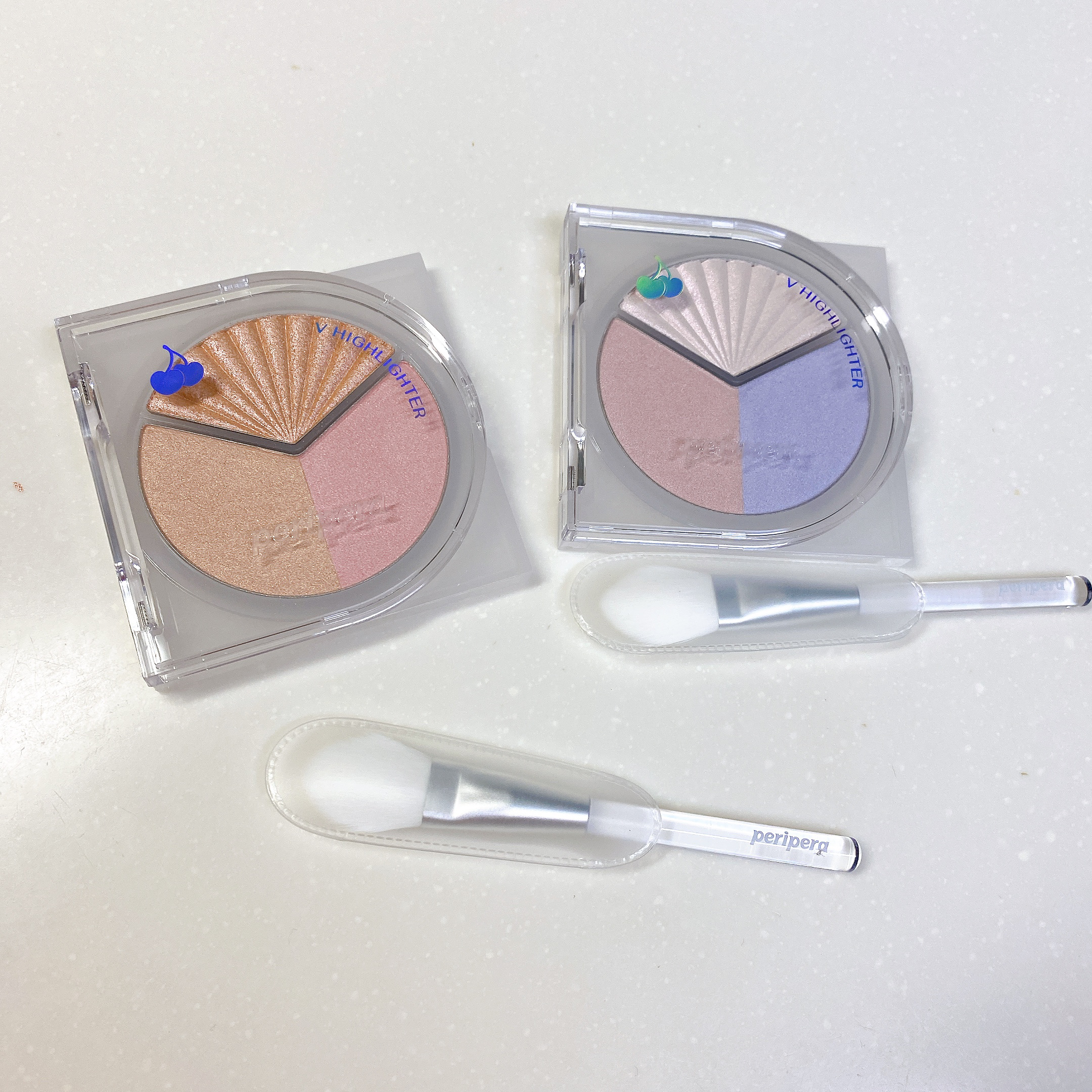 ブイ ハイライター 01 SHINING ON/PERIPERA/ハイライト・シェーディングを使ったクチコミ（1枚目）