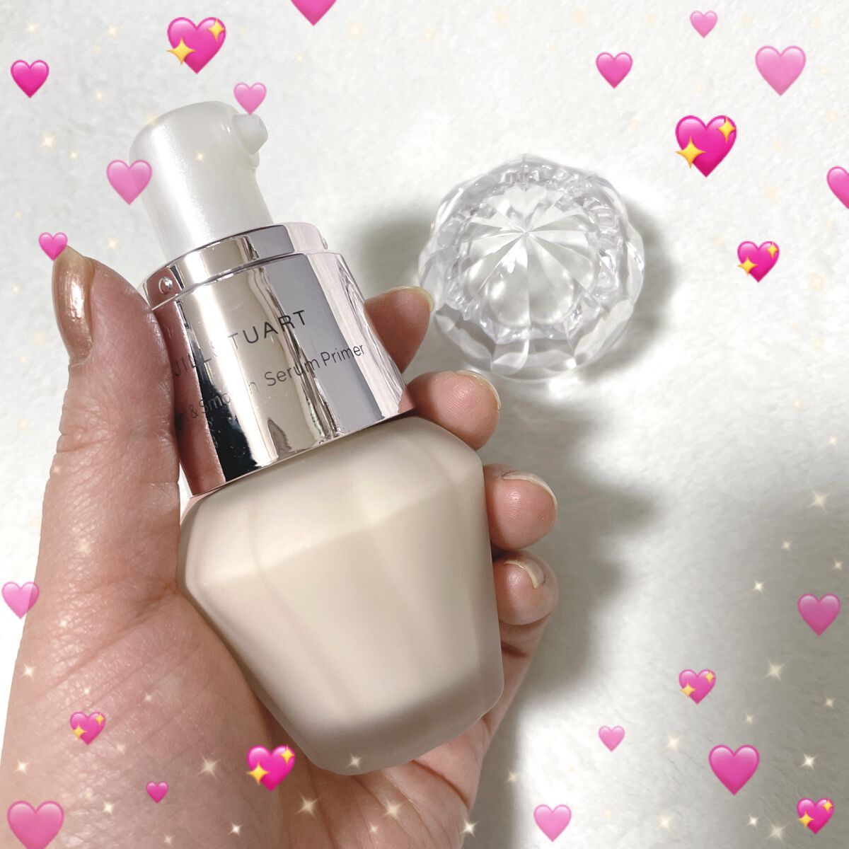 グロウシフォン セラムフィルター/JILL STUART/パウダーファンデーションを使ったクチコミ（2枚目）