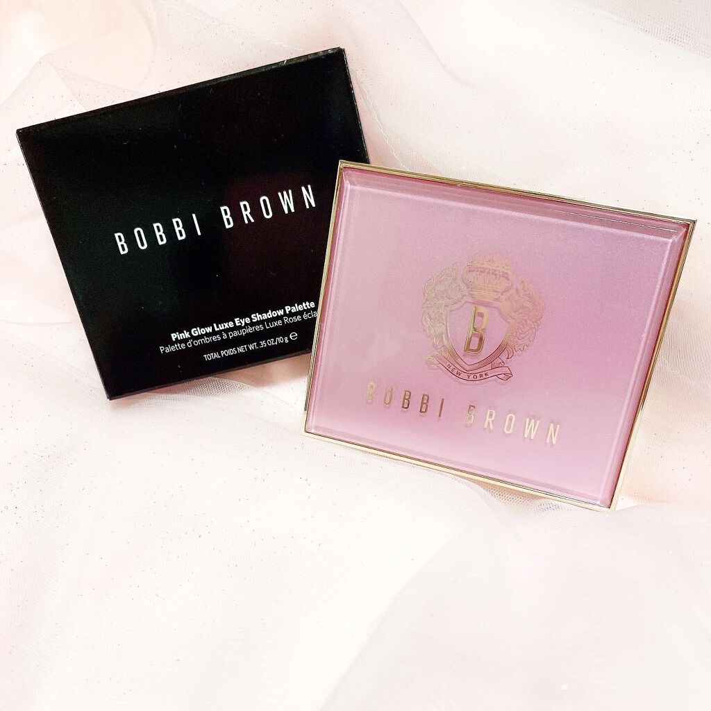 ピンク グロウ リュクス アイシャドウ パレット/BOBBI BROWN/アイシャドウパレットを使ったクチコミ（2枚目）