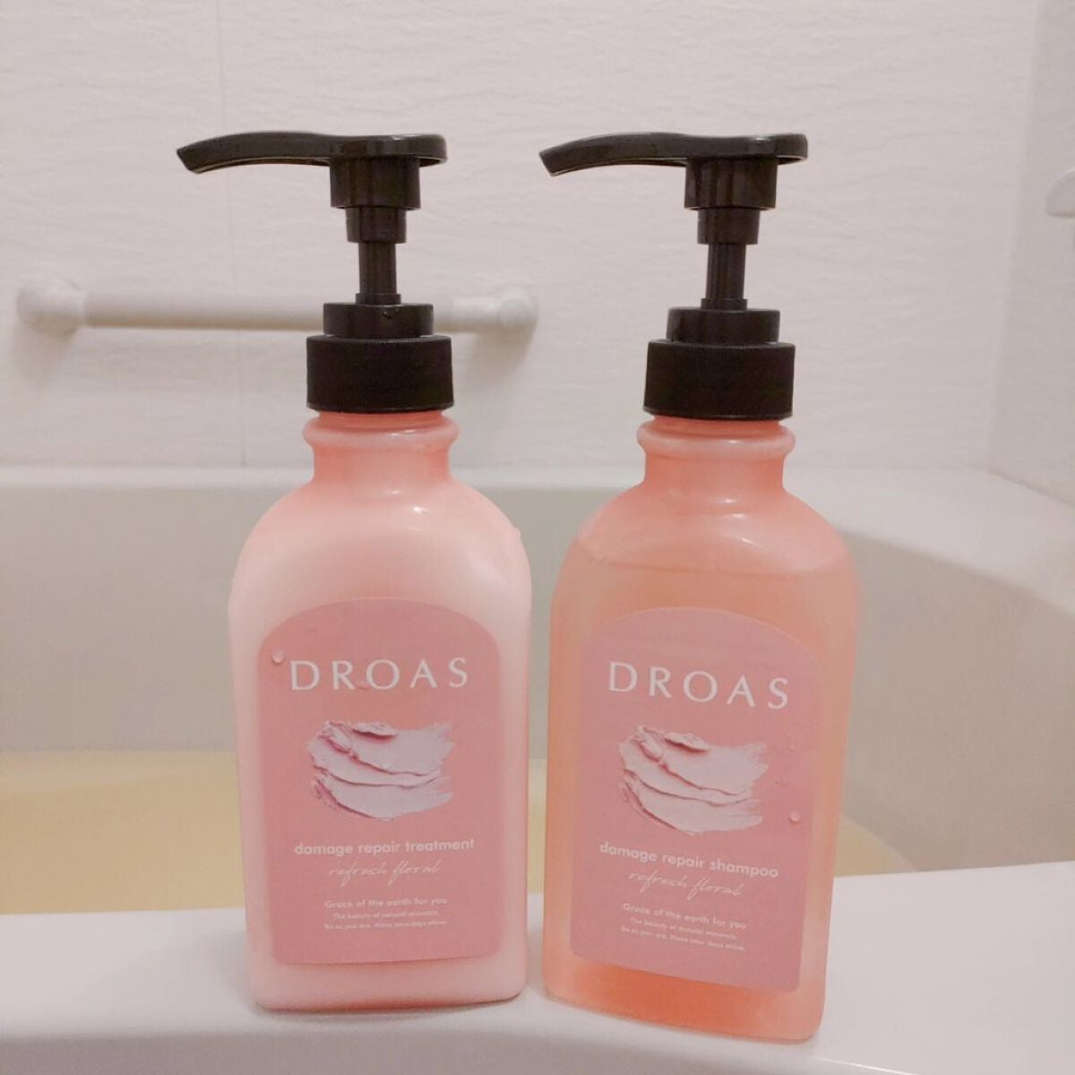 ダメージリペアシャンプー/トリートメント/DROAS/市販シャンプーを使ったクチコミ(1枚目)