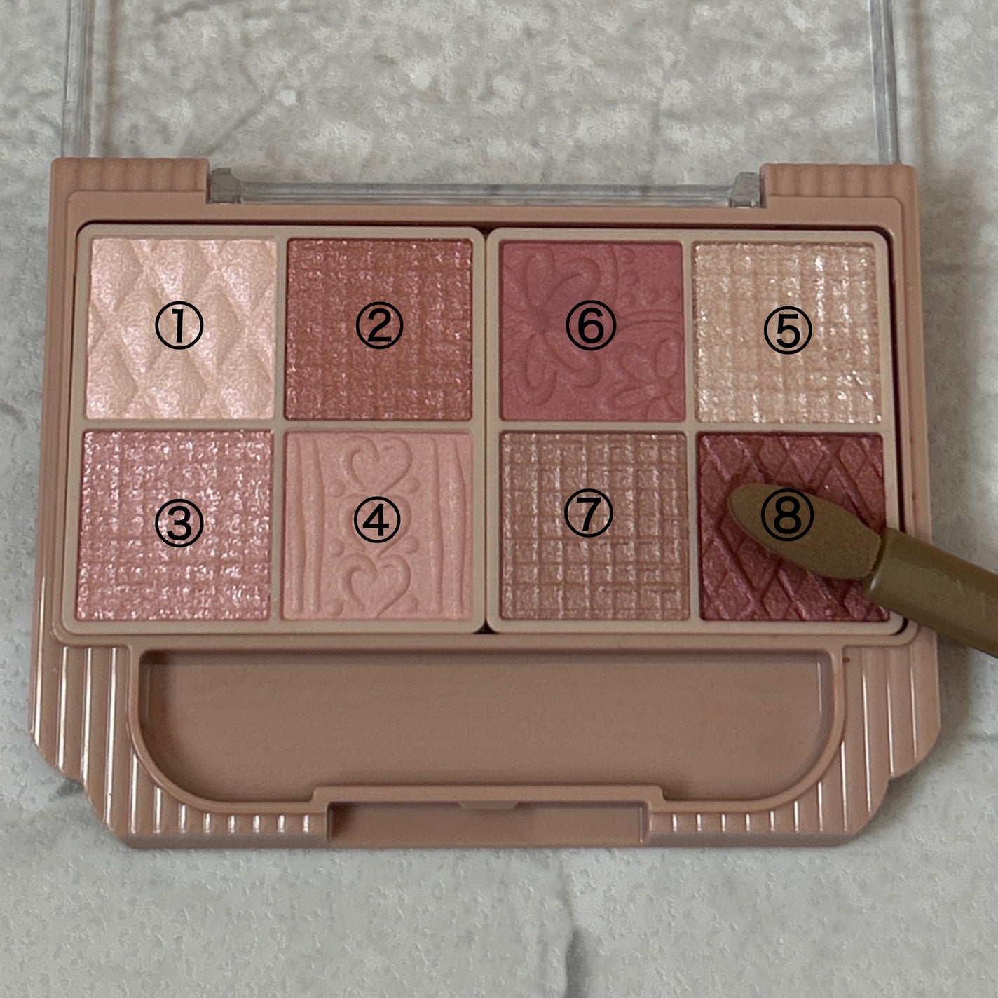 プティパレットアイズ/キャンメイク/パウダーアイシャドウを使ったクチコミ(2枚目)