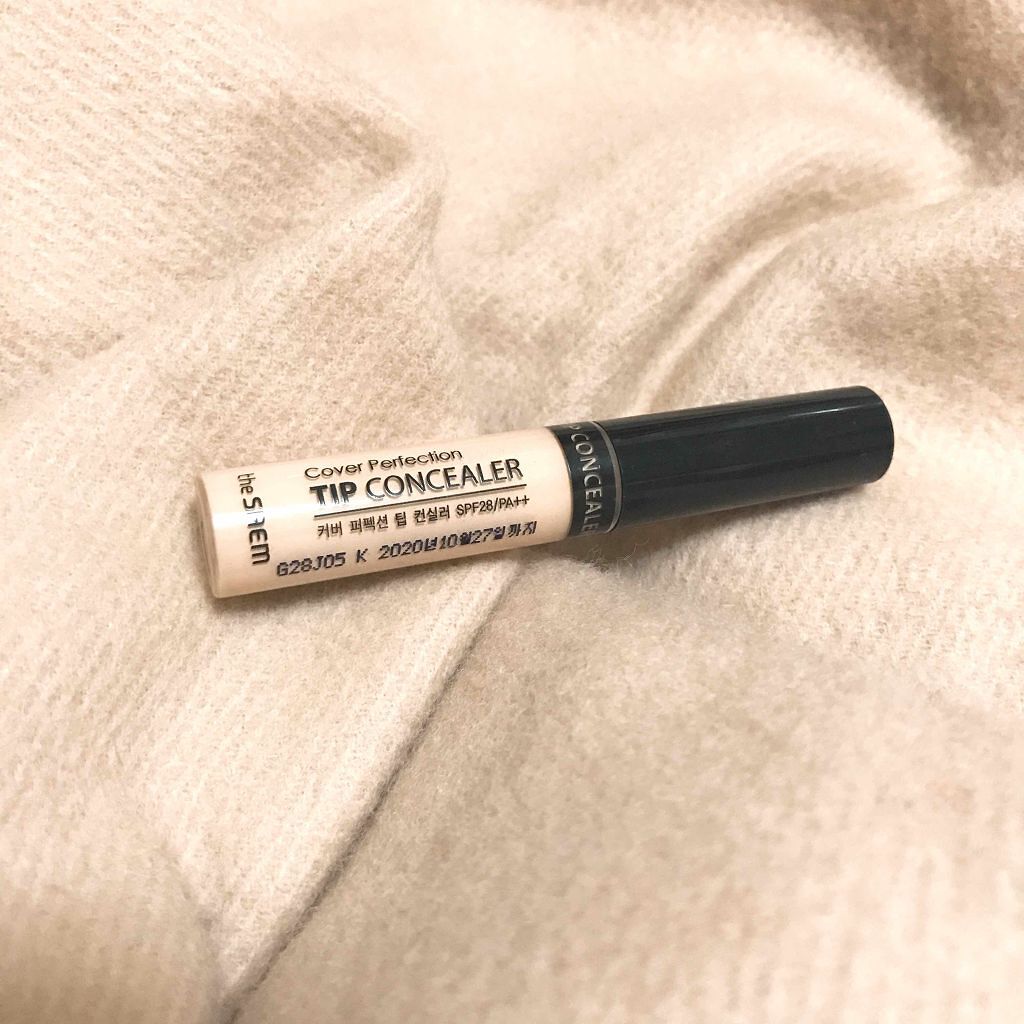 カバーパーフェクション チップコンシーラー/the SAEM/リキッドコンシーラーを使ったクチコミ(1枚目)