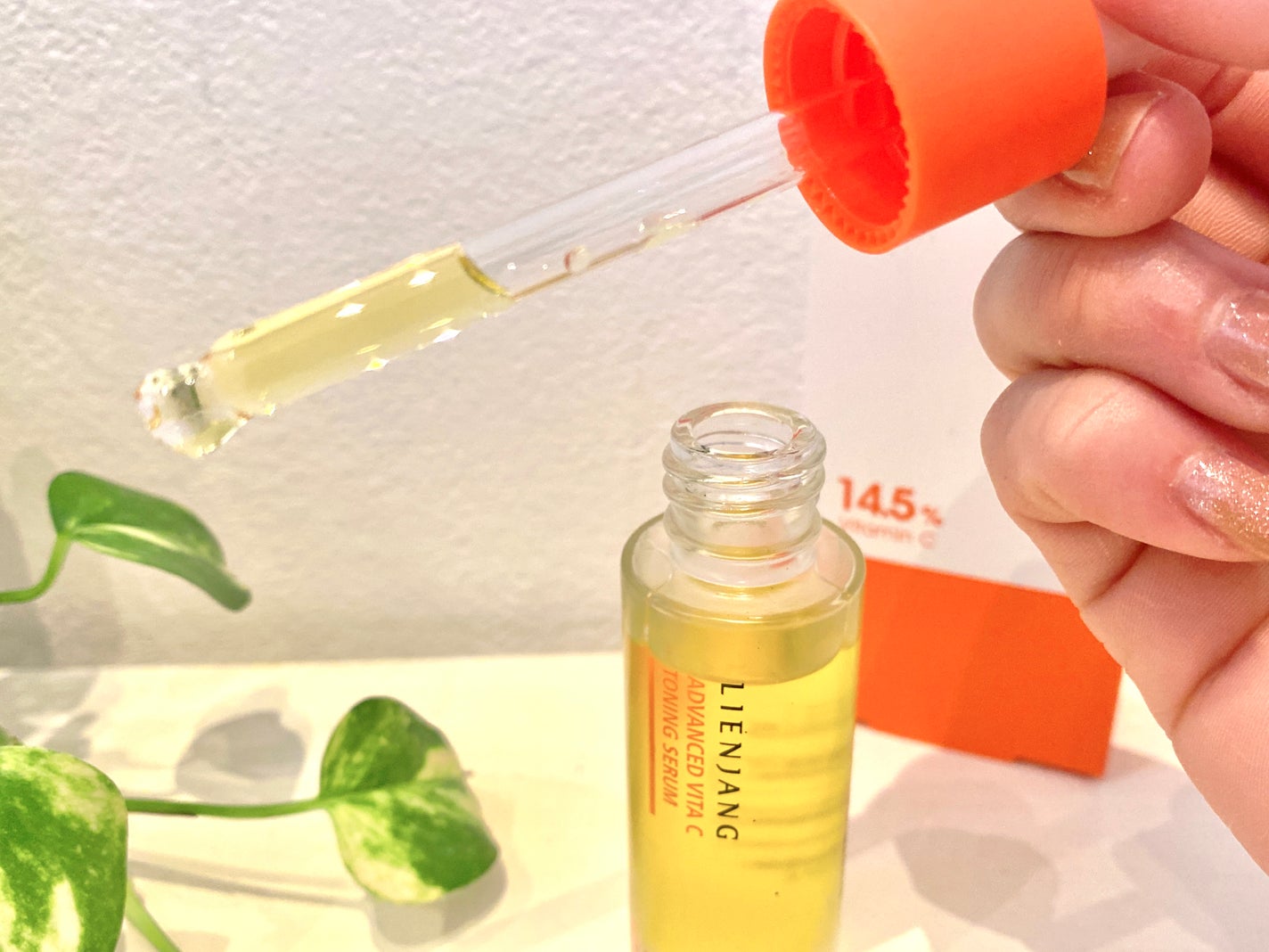 アドバンスド ビタC トーニング セラム14.5/リエンジャン/美容液を使ったクチコミ(2枚目)