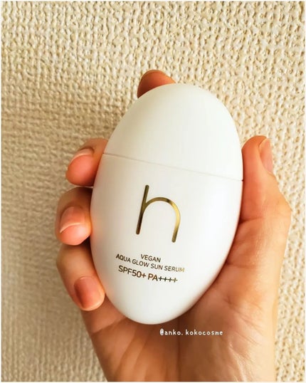 ヴィーガンアクアグロウサンセラム/HAMEL/日焼け止めローションを使ったクチコミ(4枚目)