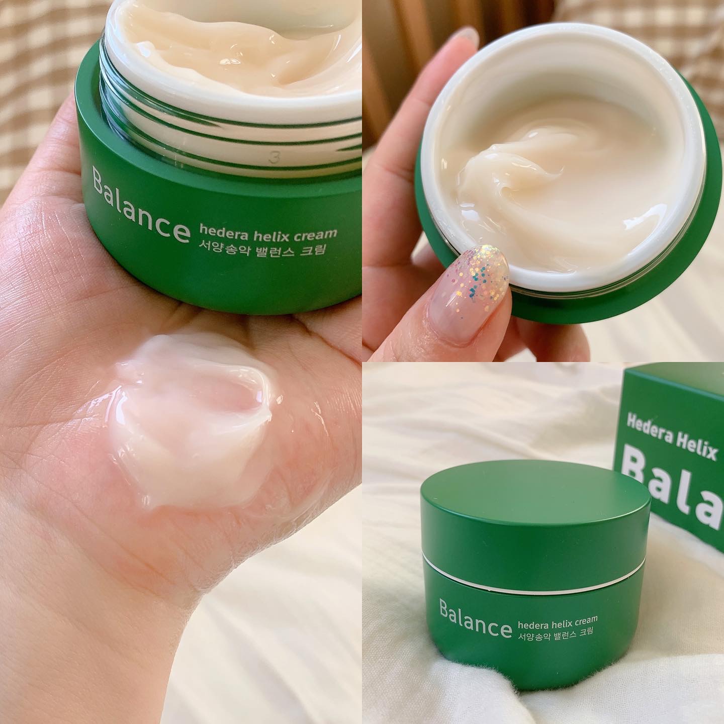 ヘデラヘリックス バランスクリーム/Milk Touch/フェイスクリームを使ったクチコミ（2枚目）