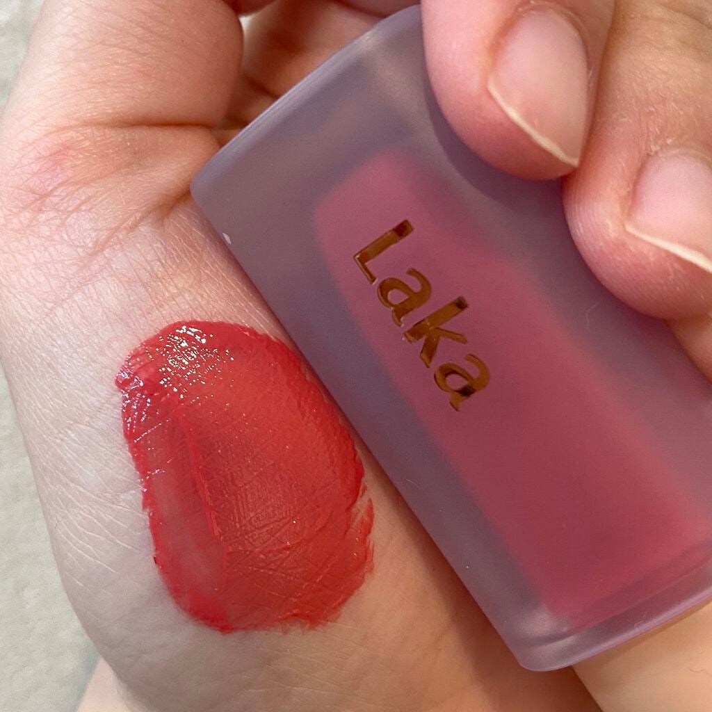 フルーティーグラムティント/Laka/リップティントを使ったクチコミ(2枚目)