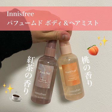 パフュームド ボディ＆ヘアミスト ブラックティー/innisfree/香水(その他)を使ったクチコミ（1枚目）