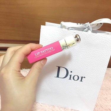 【旧】ディオール アディクト リップ ティント 881 ナチュラル ピンク/Dior/リップグロスを使ったクチコミ（1枚目）