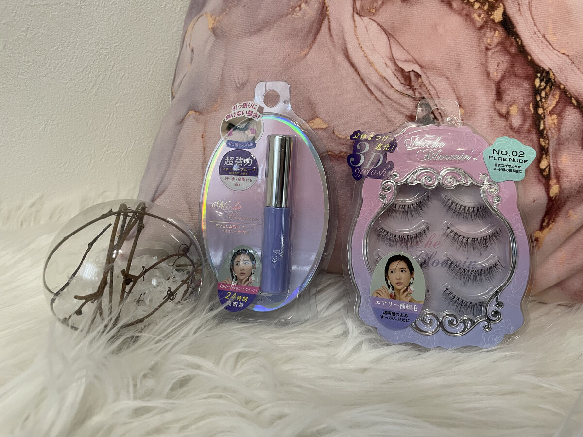 アイラッシュ/ミッシュブルーミン/つけまつげを使ったクチコミ（2枚目）