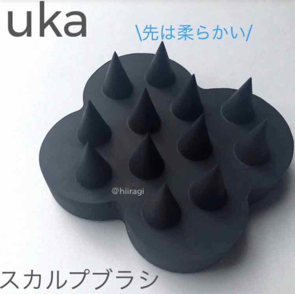 uka scalp brush kenzan/uka/スカルプブラシを使ったクチコミ(3枚目)