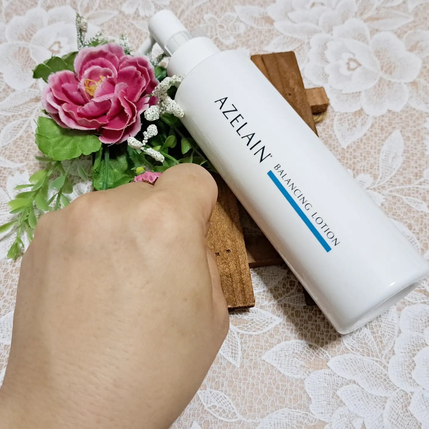 AZLAIN　化粧水　AZバランシングローション/AZELAIN/化粧水を使ったクチコミ（3枚目）