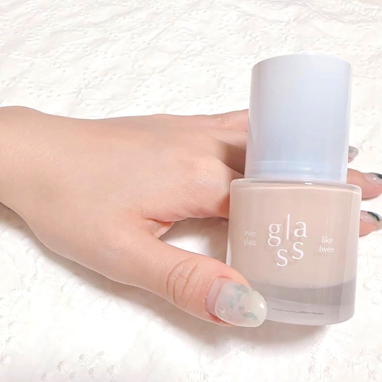 フィーファンデーションガラス/fwee/リキッドファンデーションを使ったクチコミ(4枚目)