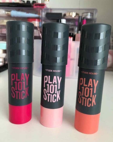 プレイ101スティック/ETUDE/ジェル・クリームチークを使ったクチコミ(1枚目)