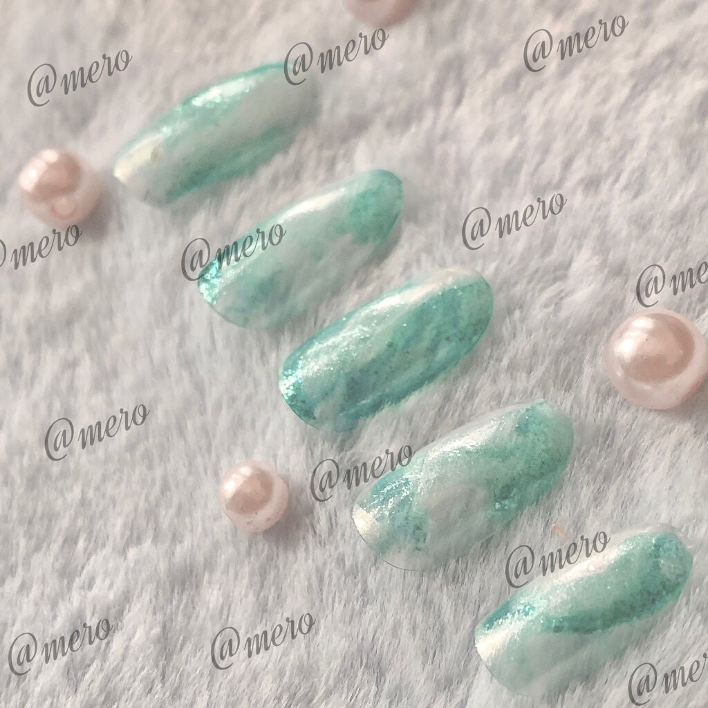 mero on LIPS 「meroです🧸🖤今回はセルフネイルのご紹介‼️‼️✂ーーーーー..」(2枚目)