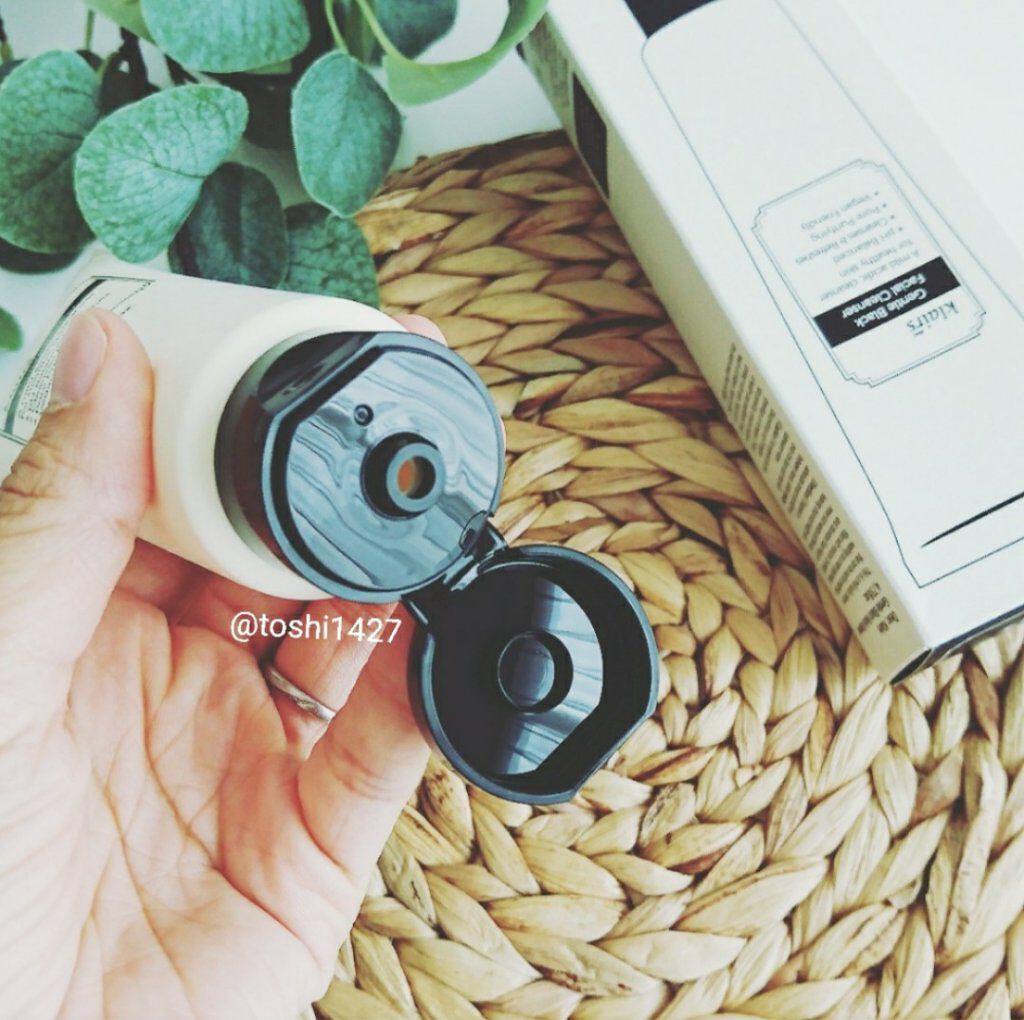 ジェントルブラックフェイシャルクレンザー(140ml)/Klairs/洗顔フォームを使ったクチコミ（3枚目）