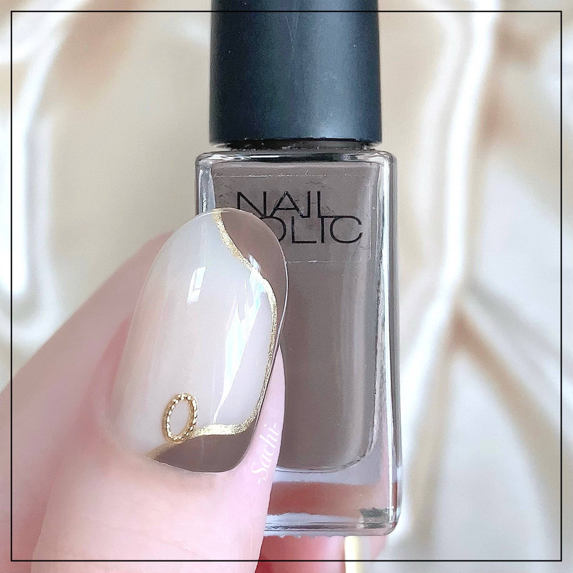 ネイルホリック Nostalgic color BR324/ネイルホリック/マニキュアを使ったクチコミ（2枚目）