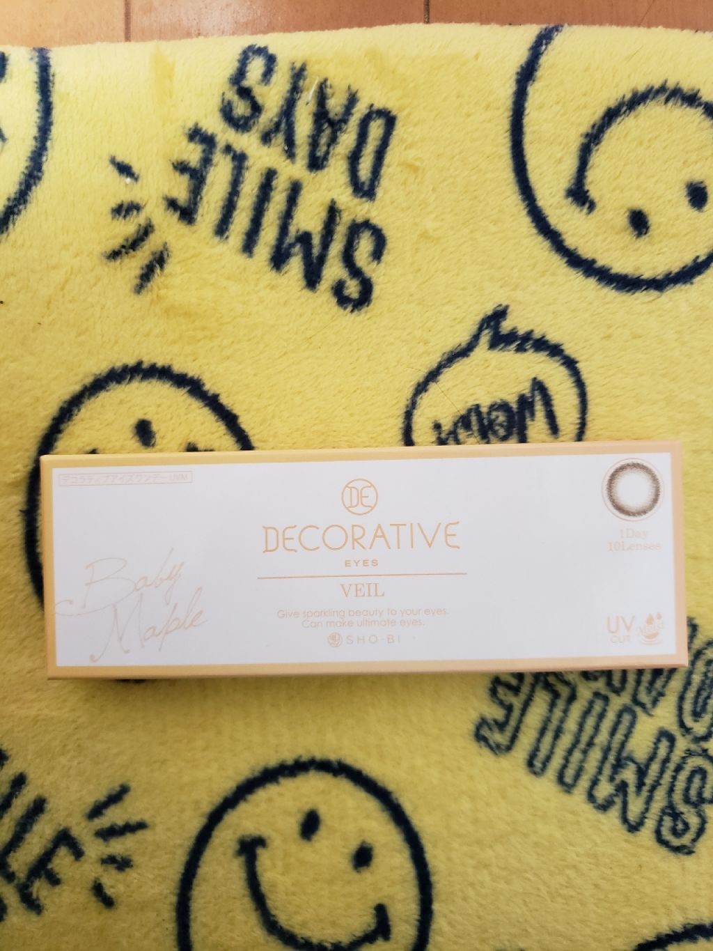 デコラティブアイズ ヴェール/Decorative Eyes/カラーコンタクトレンズを使ったクチコミ(1枚目)