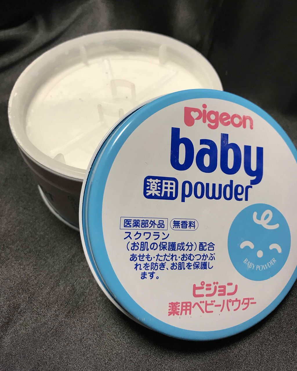 薬用ベビーパウダー/ピジョン/ボディパウダーを使ったクチコミ(1枚目)