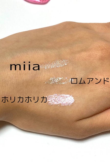 アイメタルグリッター/HOLIKA HOLIKA/グリッターを使ったクチコミ(6枚目)