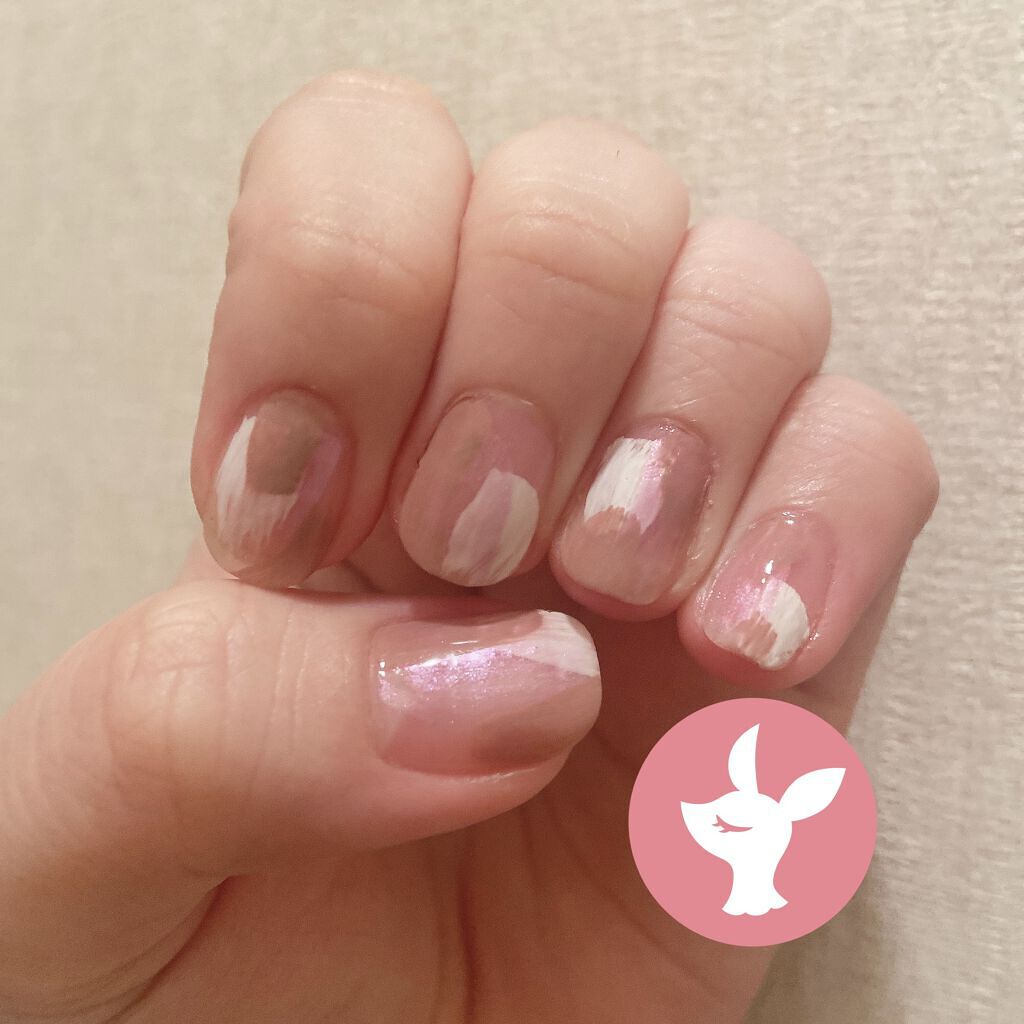 爪強化ベースコート/DAISO/ネイルベースコートを使ったクチコミ（3枚目）