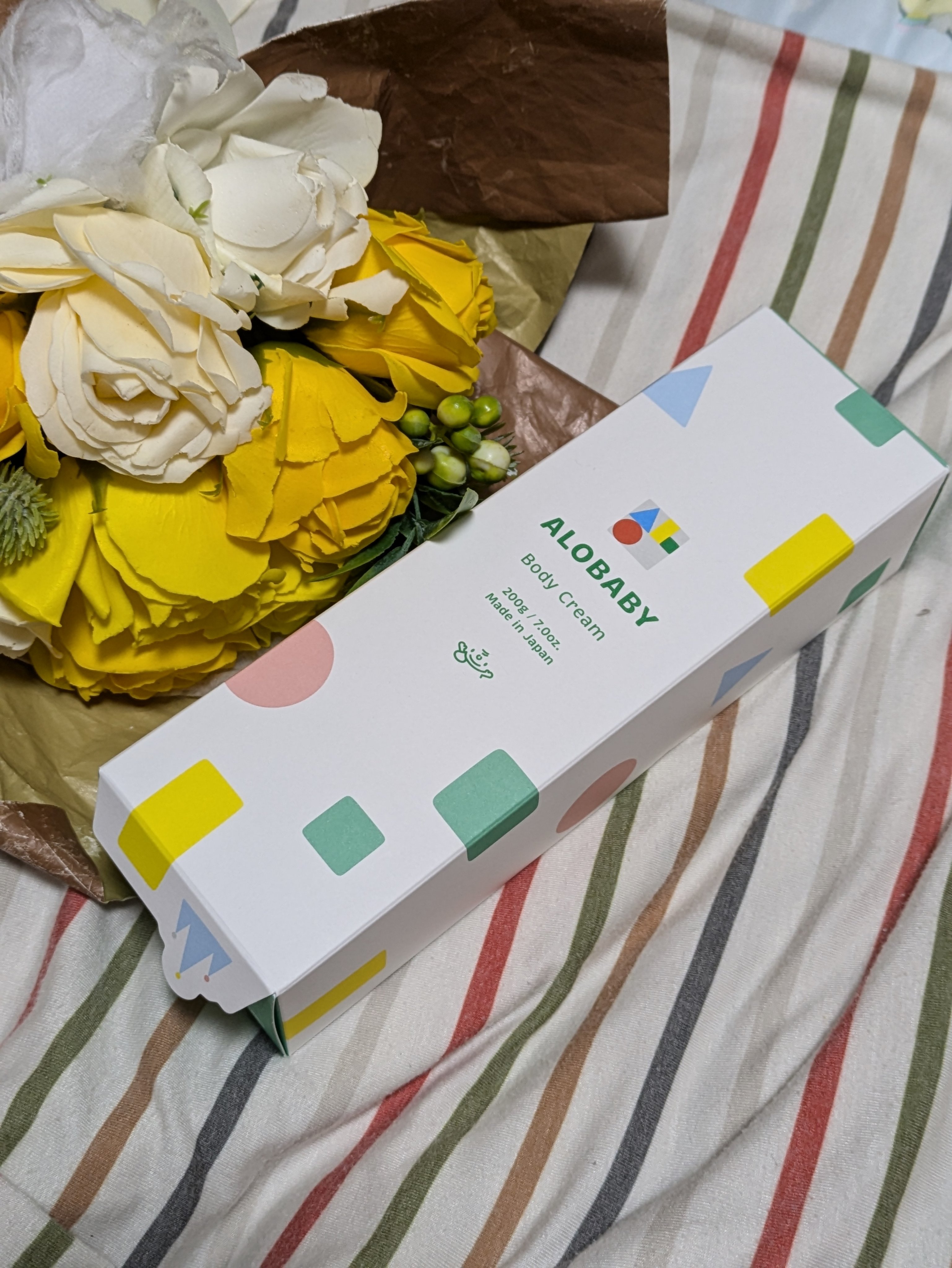 アロベビー ボディクリーム/ALOBABY/ボディクリームを使ったクチコミ（3枚目）