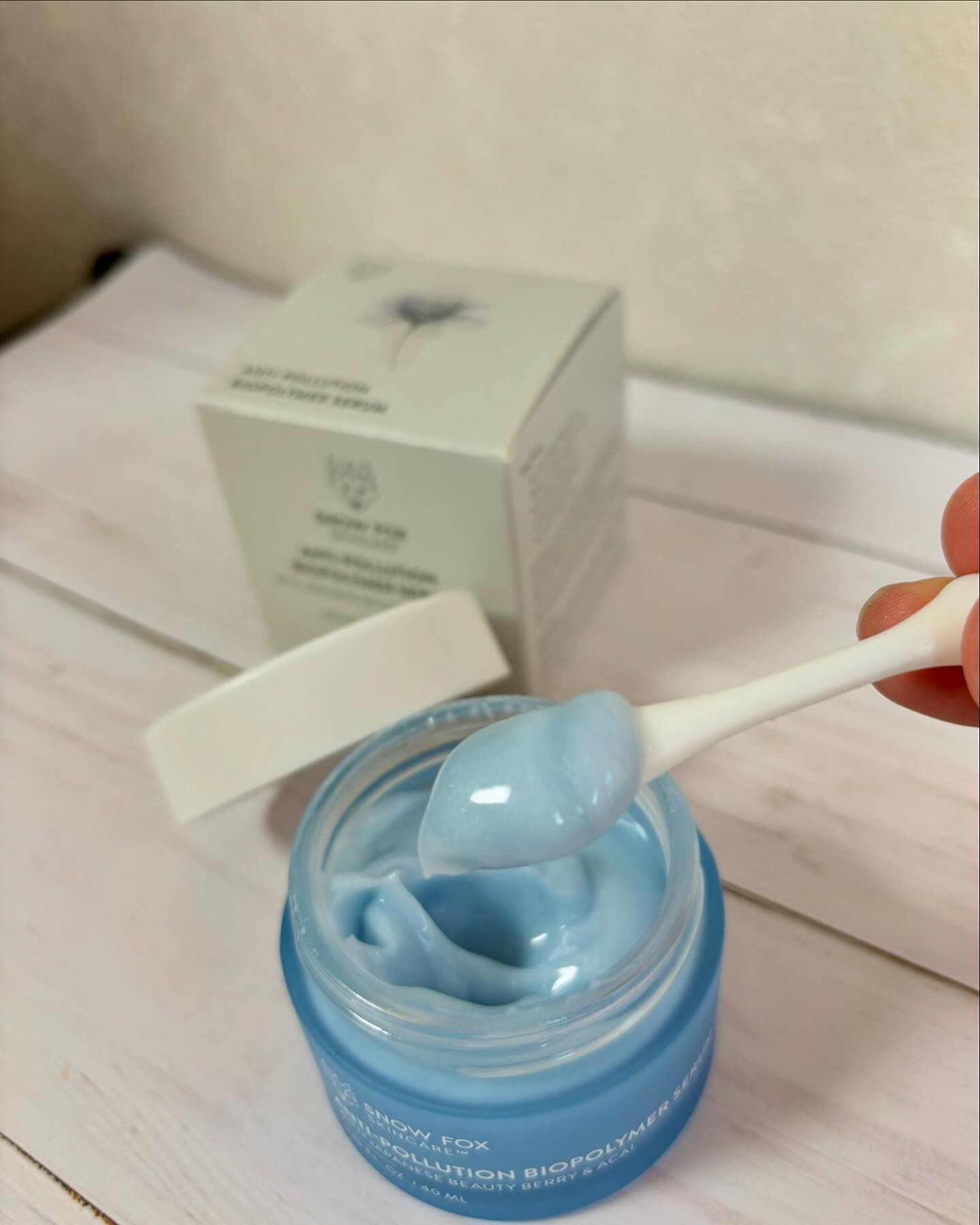 デイリー カバー ジェルセラム/SNOW FOX SKINCARE/フェイスクリームを使ったクチコミ（2枚目）