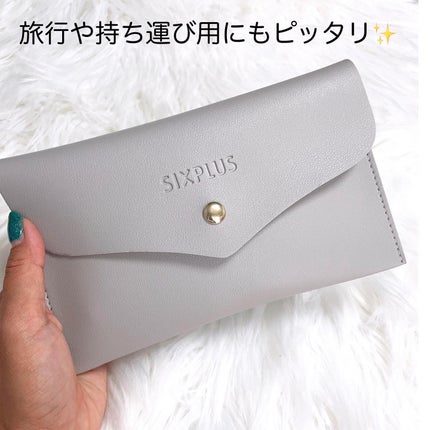 SIXPLUS 携帯用 メイクブラシ5本セット Playシリーズ/SIXPLUS/メイクブラシを使ったクチコミ(5枚目)