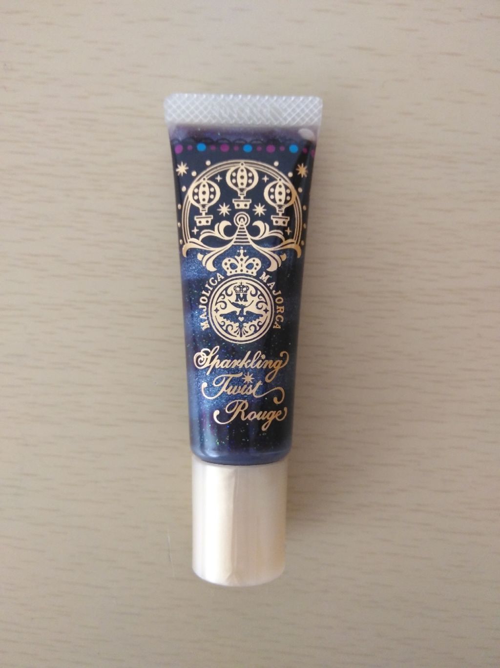 スパークリングツイストルージュ/MAJOLICA MAJORCA/リップグロスを使ったクチコミ（2枚目）