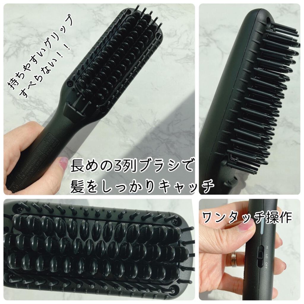 スタイリッシュ コンパクトイオンヒートブラシ MHB-3040-K/mod's hair/ヒートブラシを使ったクチコミ（2枚目）