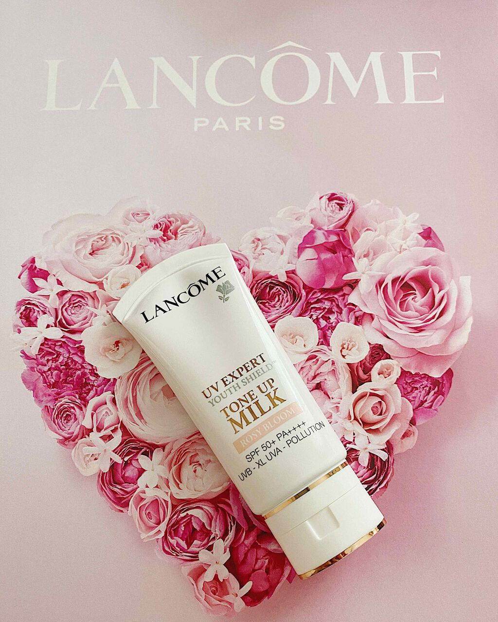 UV エクスペール トーン アップ ローズ/LANCOME/日焼け止め・UVケアを使ったクチコミ（1枚目）