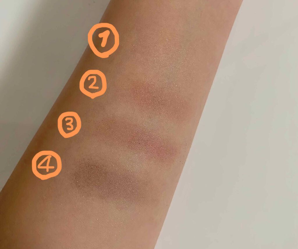 シルキースフレアイズ/キャンメイク/アイシャドウパレットを使ったクチコミ（3枚目）