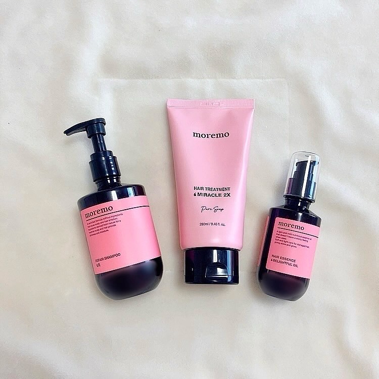 リペアシャンプーR/moremo/市販シャンプーを使ったクチコミ（3枚目）