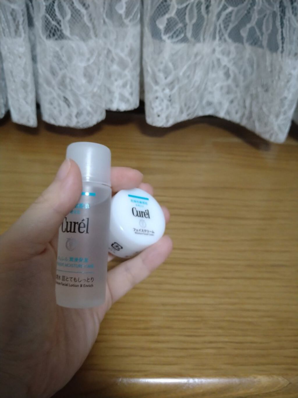 潤浸保湿 フェイスケアセット III とてもしっとり/キュレル/トライアルキットを使ったクチコミ（2枚目）